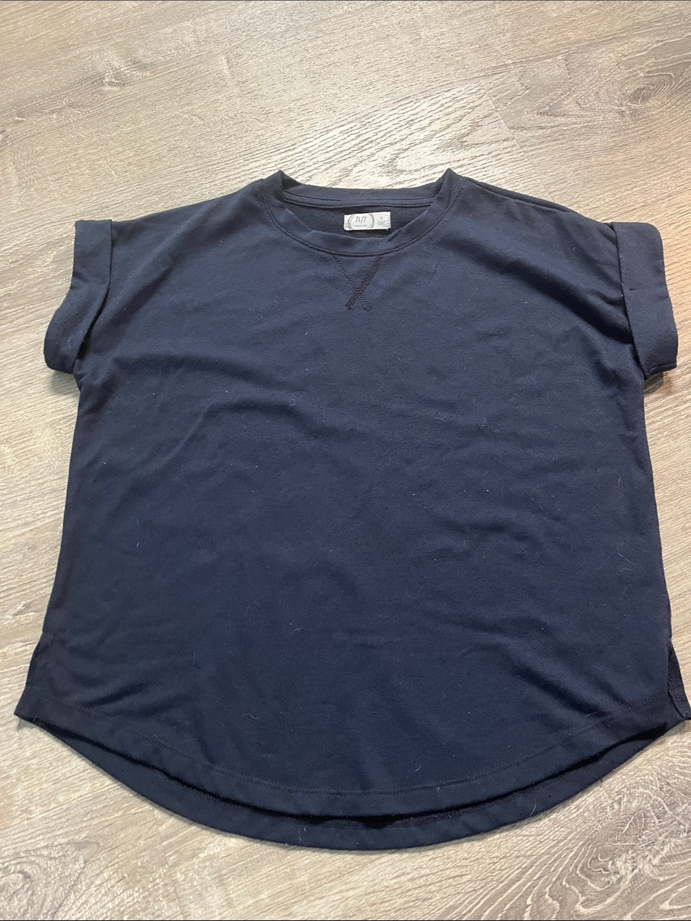 Maurices Navy Short-Sleeve Kids Tee